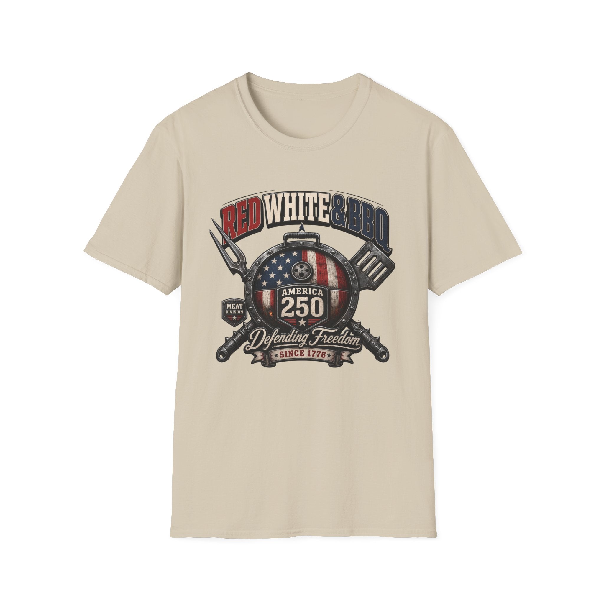 Red White BBQ 250 T-Shirt