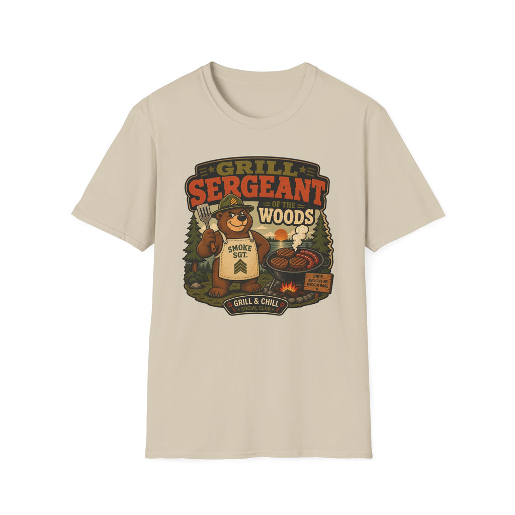 Grill Sergeant Bear T-Shirt