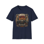Smoke Fire Repeat Barrel T-Shirt