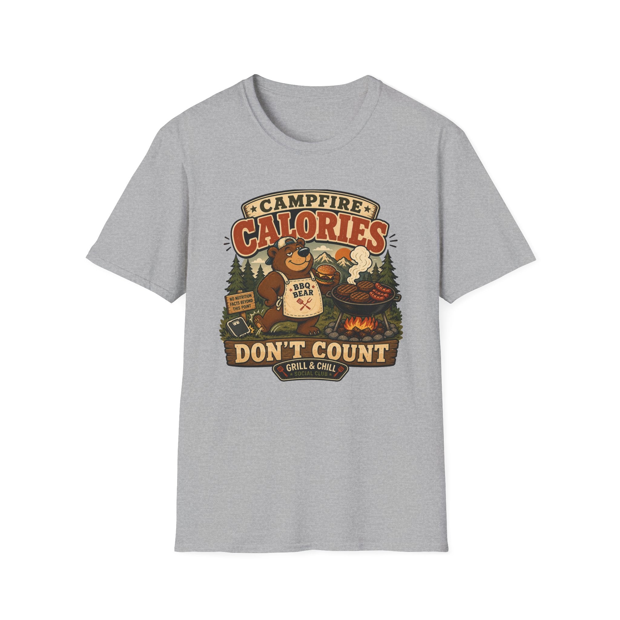 Campfire Calories Don't Count T-Shirt