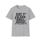 Eat Sleep Grill Repeat T-Shirt